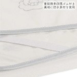 西松屋 ELFINDOLL 換片墊 防水床墊 (60×90cm) 白色熊款