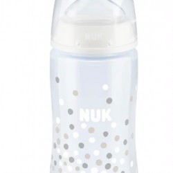 【香港行貨】德國NUK Premium Choice闊口PPSU奶瓶/矽膠0-6個月中孔奶嘴 奶樽 (300ml)