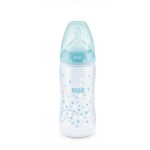 【香港行貨】德國NUK Premium Choice闊口PPSU奶瓶/矽膠0-6個月中孔奶嘴 奶樽 (300ml)