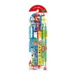 Bandai瑪利歐  Super Mario 兒童牙刷 (3支裝) 6-12歲適用