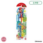 Bandai瑪利歐  Super Mario 兒童牙刷 (3支裝) 6-12歲適用