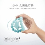 KuKu PLUS 摩天輪造型 矽膠固齒器 牙膠 (適合3個月以上) (粉紅/藍/杏色)