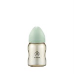 Simba 蘊蜜鉑金 PPSU 寬口防脹氣奶瓶 200ml (綠沐) (圓孔S奶嘴) 0m+