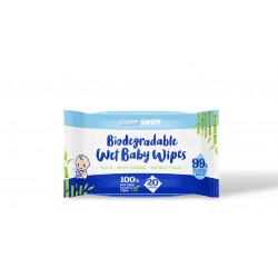 Babyswipe BB威寶  有機竹纖維濕巾 嬰兒濕紙巾  20片