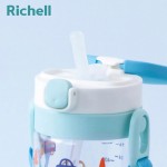 Richell Aqulea 第5代 外出吸管水杯 200mL(交通總動員) (7 個月左右)