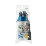 Skater  Pokemon 透明 直飲 彈蓋型 水壺 水樽 水瓶480ml (附肩帶)
