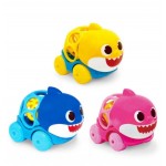 Pinkfong BABY SHARK - 搖鈴迷你車玩具  隨機發放一款 (黃色 /藍色/粉紅色)