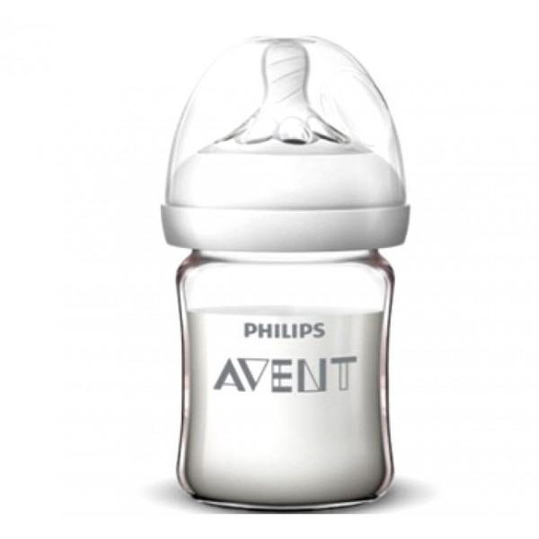 【香港行貨】Philips Avent Natural 玻璃奶樽 奶瓶 125ML/4OZ 