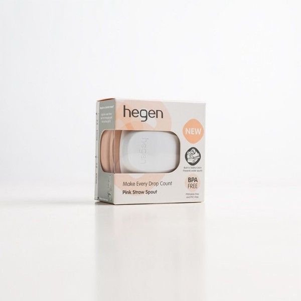 Hegen PCTO™ 寬口飲管杯蓋 2.0 (附飲管 + 防漏密封圈) - 粉紅色(升級版)