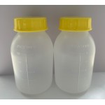 Maymom 窄口 標準口徑 PP 儲奶瓶 150ml / 5oz (2個裝) 附防漏墊圈 + 密封蓋